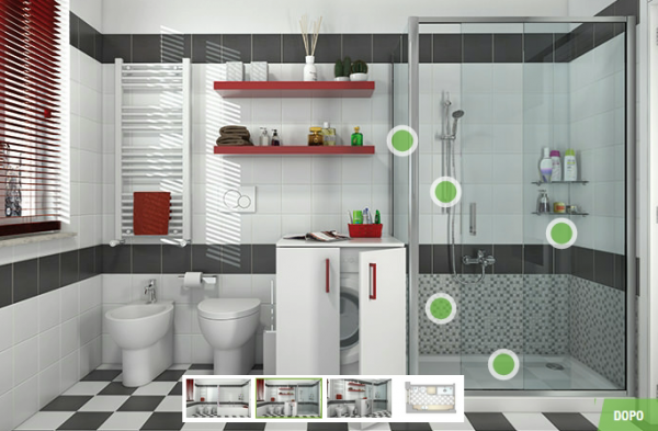Trasformare il bagno in 3 giorni spendendo meno di 1300 euro Trasformare vasca in doccia leroy merlin